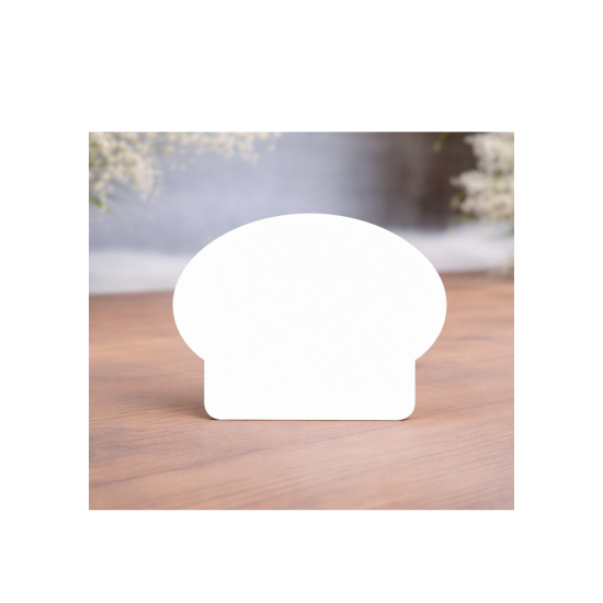 Yarı Oval Süblimasyon Termoplast Yaka İsimlik